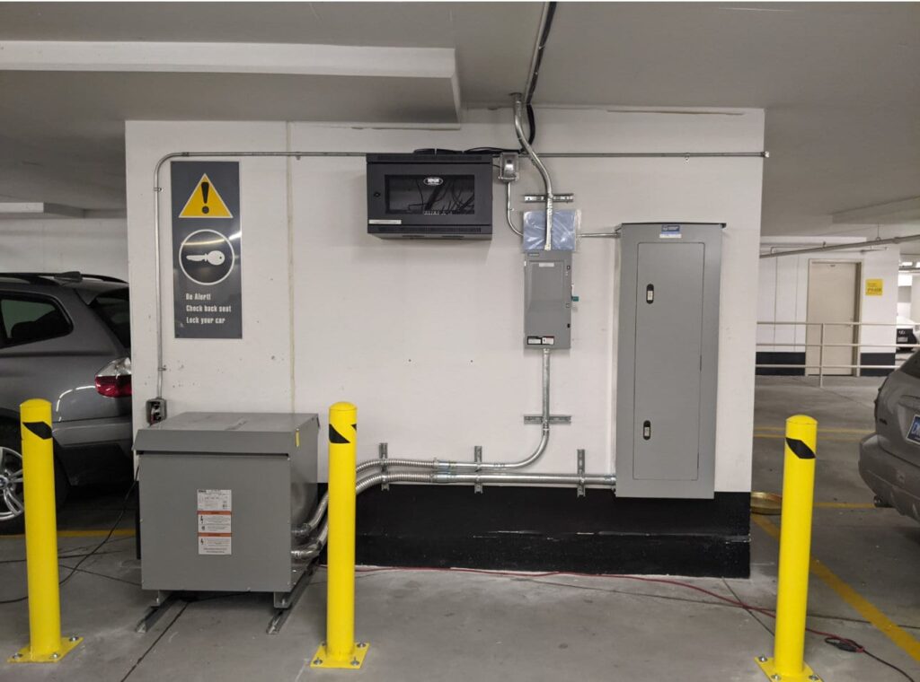 Complete Installation of EV Electrical Infrastructure