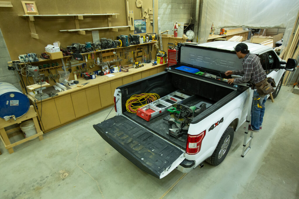 An Industry First Truck Tool Box With A Ladder